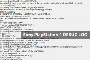 Sony PlayStation 4 UART DEBUG