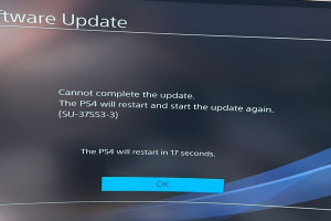 Исправление ошибки Sony PlayStation 4 Slim SU-37553-3