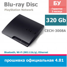 Консоль PlayStation 3 Slim 320Gb [CECH-3008A]