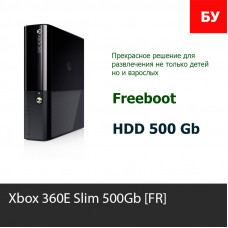 Microsoft Xbox 360E Slim 500Gb (FR)