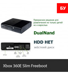 Игровая консоль Xbox 360E Slim DualNand